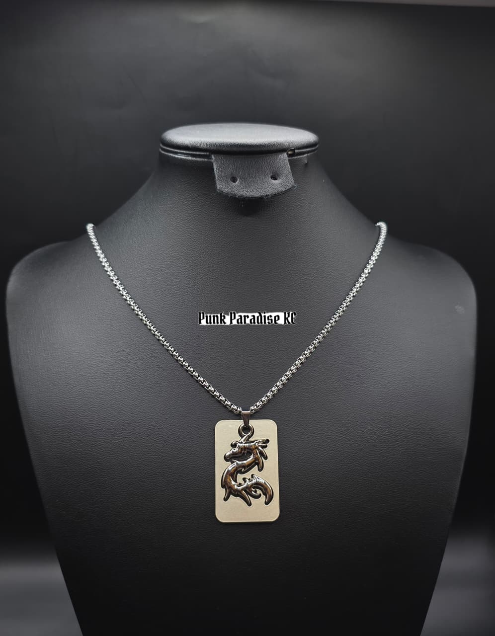 Silver dragon chain